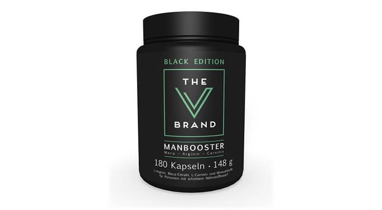 Review zum Black Edition "The V Brand" Manbooster. Mehr Muskeln, mehr Pump mehr Spaß im Bett.