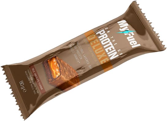 Fitness Snack im Test: Protein Deluxe Riegel von MyFuel. Proteine für unterwegs!