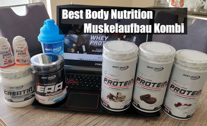 Muskelaufbau Kombi von Best Body Nutrition