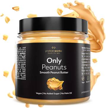 Peanutbutter von proteinworks.