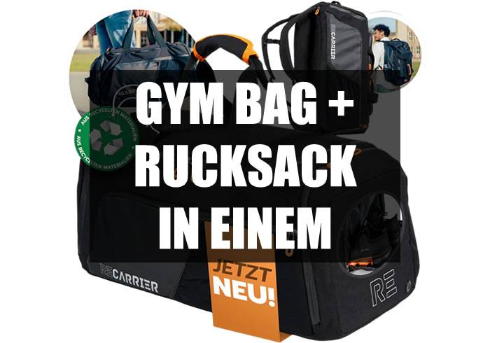 Nachhaltige Allround-Tasche: Die RECARRIER Gym Bag im Review